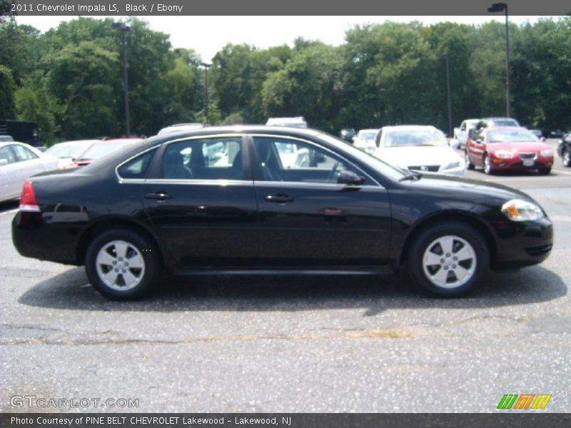 Black / Ebony 2011 Chevrolet Impala LS