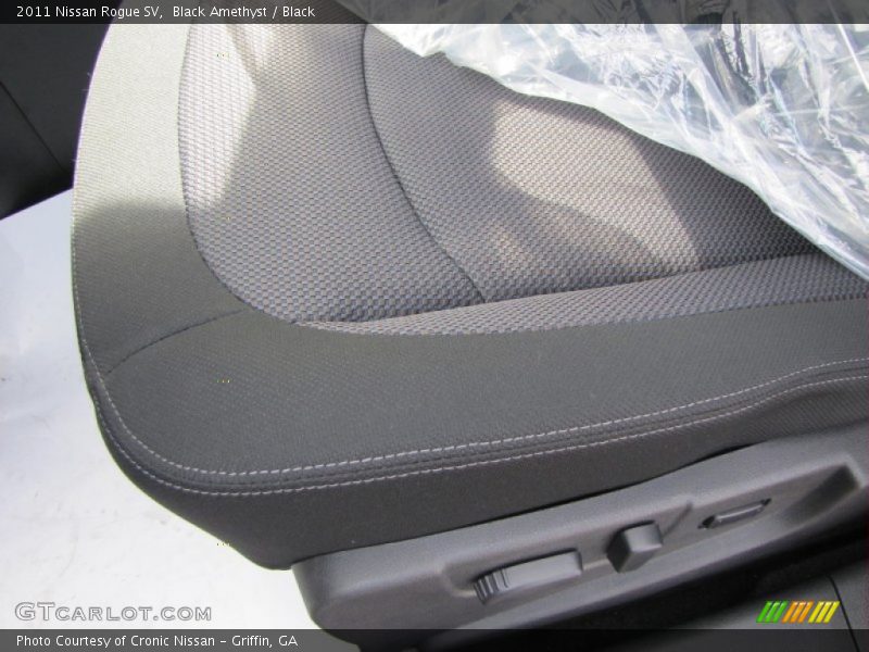 Black Amethyst / Black 2011 Nissan Rogue SV
