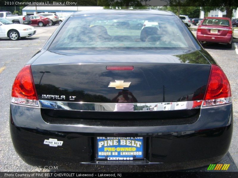 Black / Ebony 2010 Chevrolet Impala LT
