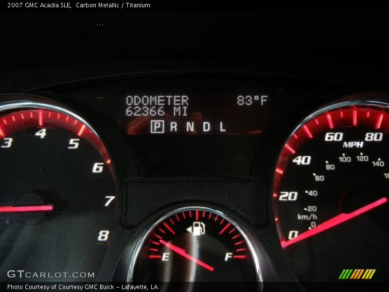 Carbon Metallic / Titanium 2007 GMC Acadia SLE