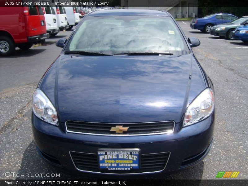 Imperial Blue Metallic / Ebony 2009 Chevrolet Impala LT