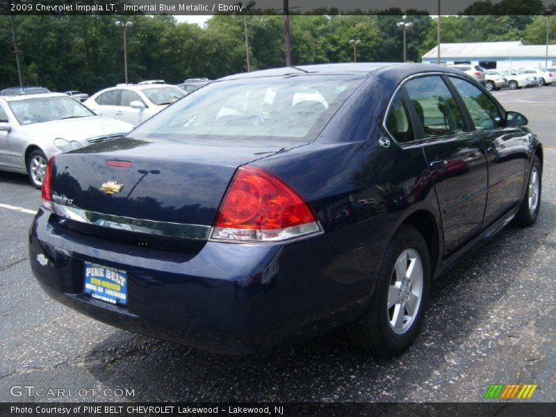 Imperial Blue Metallic / Ebony 2009 Chevrolet Impala LT