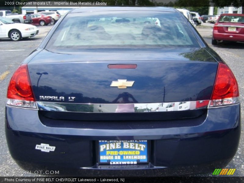 Imperial Blue Metallic / Ebony 2009 Chevrolet Impala LT