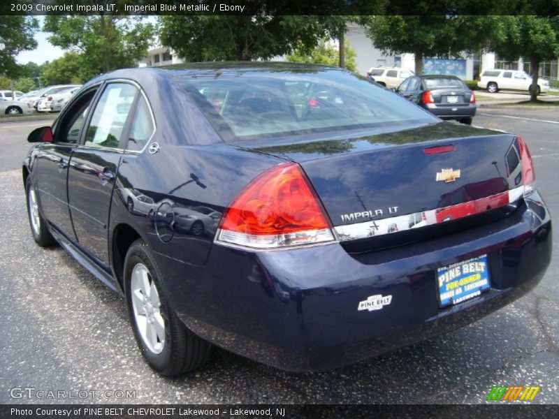 Imperial Blue Metallic / Ebony 2009 Chevrolet Impala LT