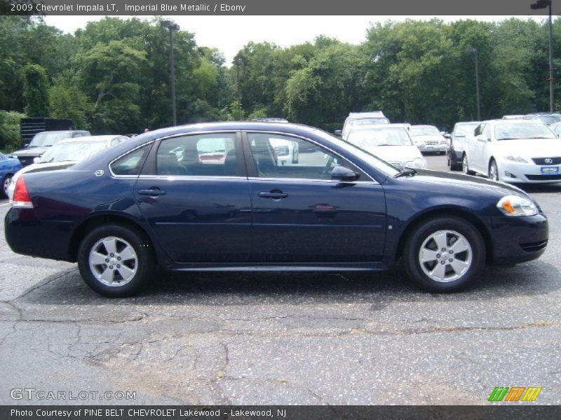 Imperial Blue Metallic / Ebony 2009 Chevrolet Impala LT