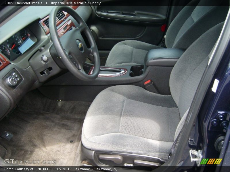 Imperial Blue Metallic / Ebony 2009 Chevrolet Impala LT