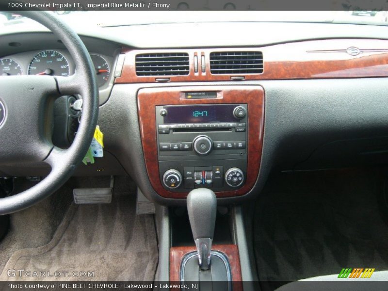 Imperial Blue Metallic / Ebony 2009 Chevrolet Impala LT