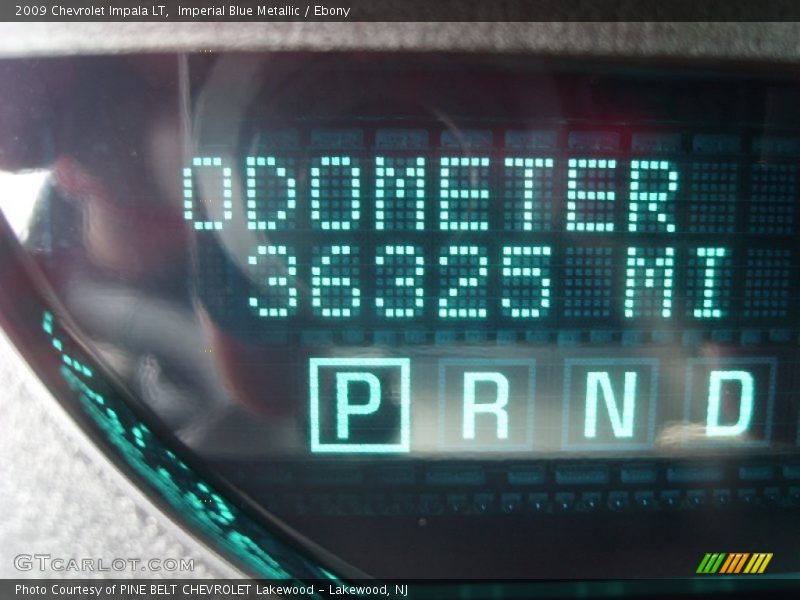 Imperial Blue Metallic / Ebony 2009 Chevrolet Impala LT
