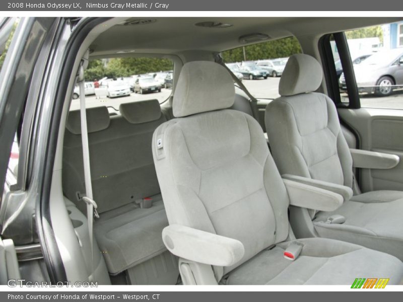 Nimbus Gray Metallic / Gray 2008 Honda Odyssey LX