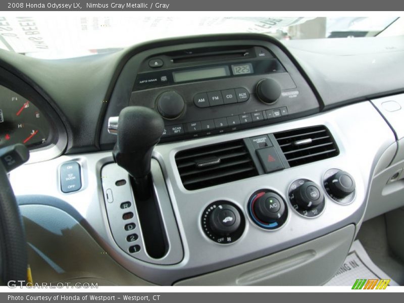 Nimbus Gray Metallic / Gray 2008 Honda Odyssey LX