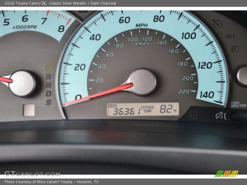 Classic Silver Metallic / Dark Charcoal 2010 Toyota Camry SE