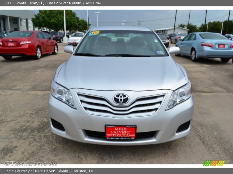 Classic Silver Metallic / Ash Gray 2010 Toyota Camry LE