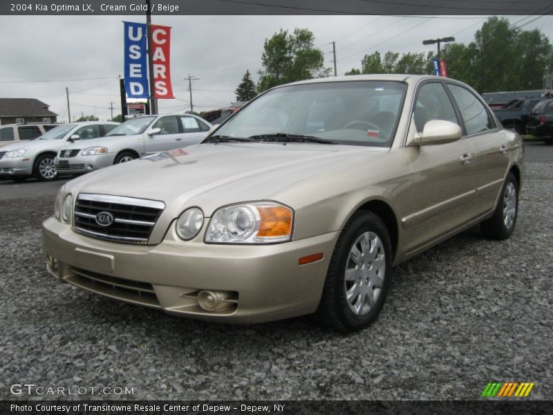 Cream Gold / Beige 2004 Kia Optima LX