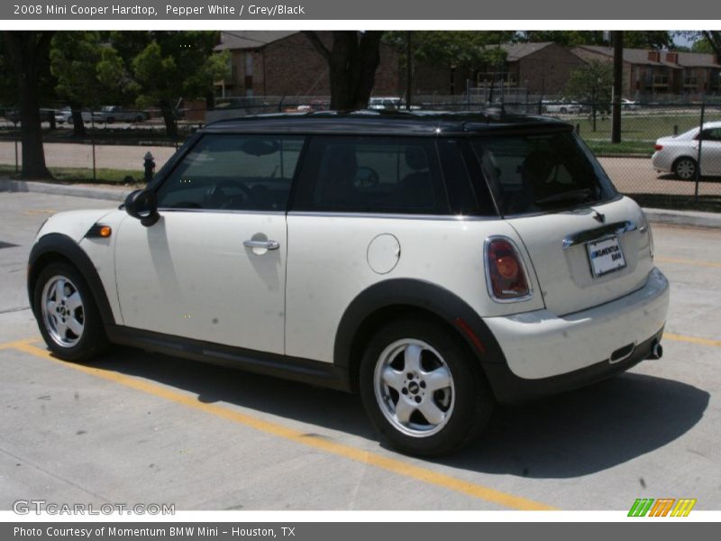 Pepper White / Grey/Black 2008 Mini Cooper Hardtop