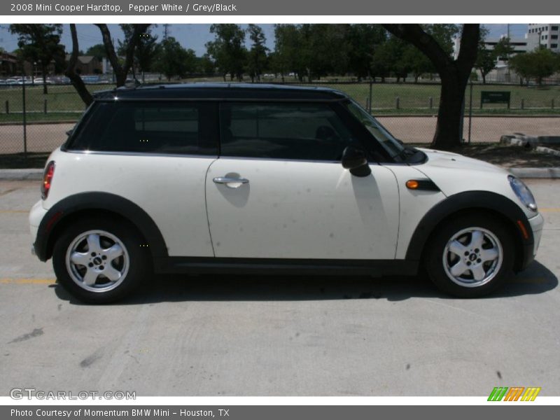Pepper White / Grey/Black 2008 Mini Cooper Hardtop