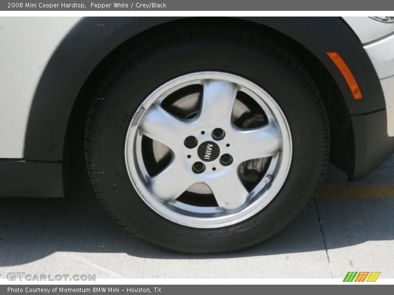 Pepper White / Grey/Black 2008 Mini Cooper Hardtop