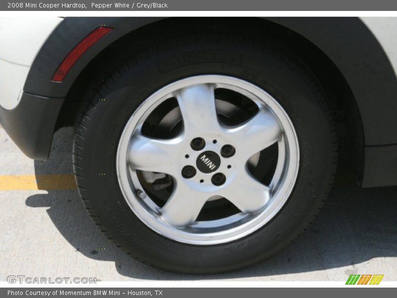 Pepper White / Grey/Black 2008 Mini Cooper Hardtop