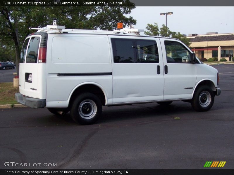 Summit White / Neutral 2000 Chevrolet Express G2500 Commercial