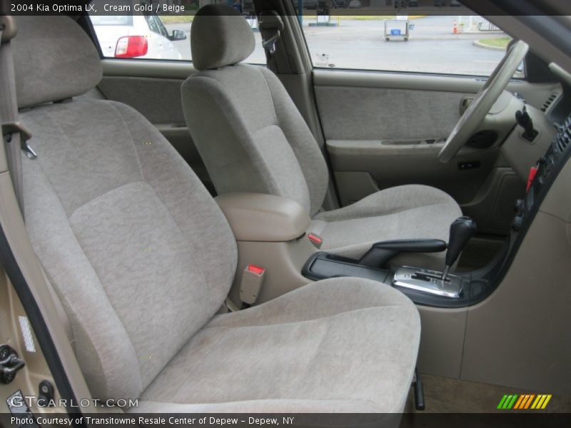 Cream Gold / Beige 2004 Kia Optima LX