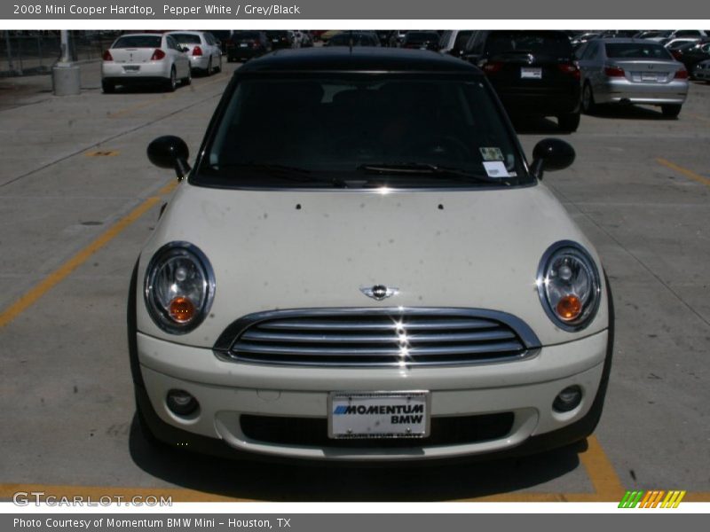 Pepper White / Grey/Black 2008 Mini Cooper Hardtop