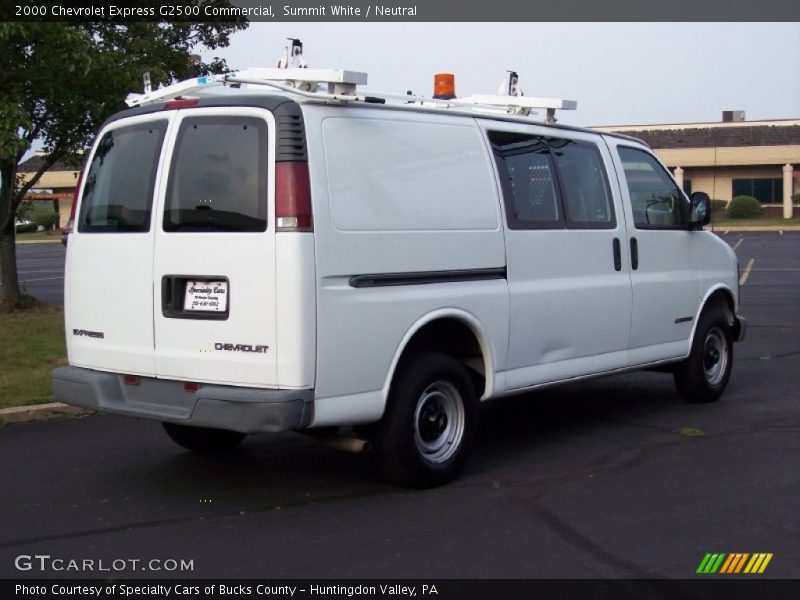 Summit White / Neutral 2000 Chevrolet Express G2500 Commercial