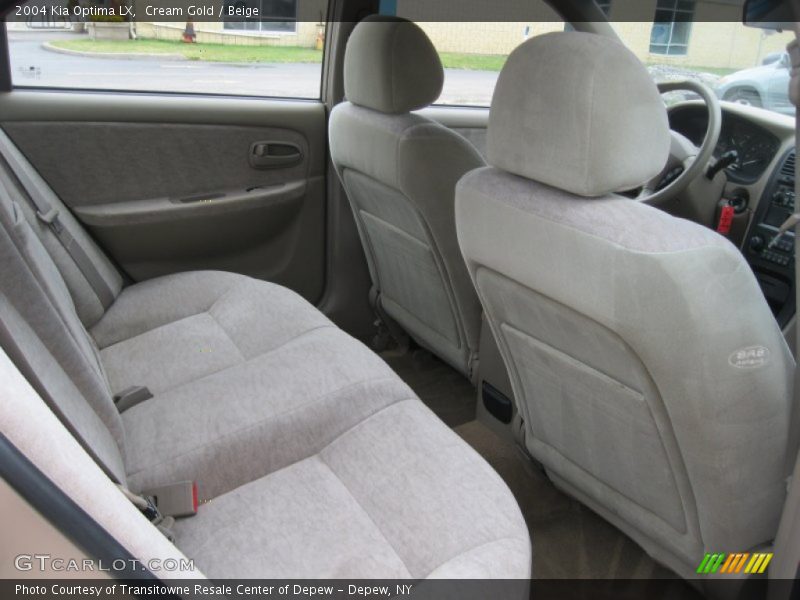 Cream Gold / Beige 2004 Kia Optima LX