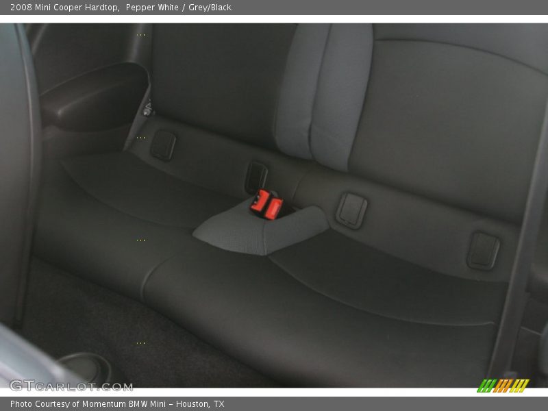 Pepper White / Grey/Black 2008 Mini Cooper Hardtop