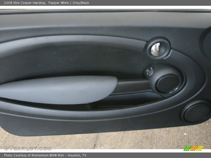 Pepper White / Grey/Black 2008 Mini Cooper Hardtop