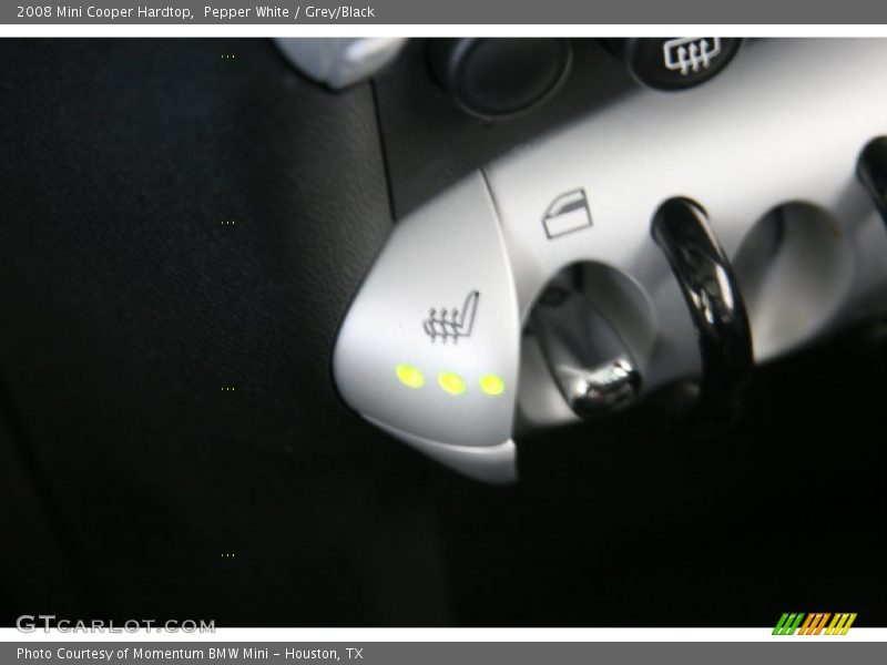Pepper White / Grey/Black 2008 Mini Cooper Hardtop