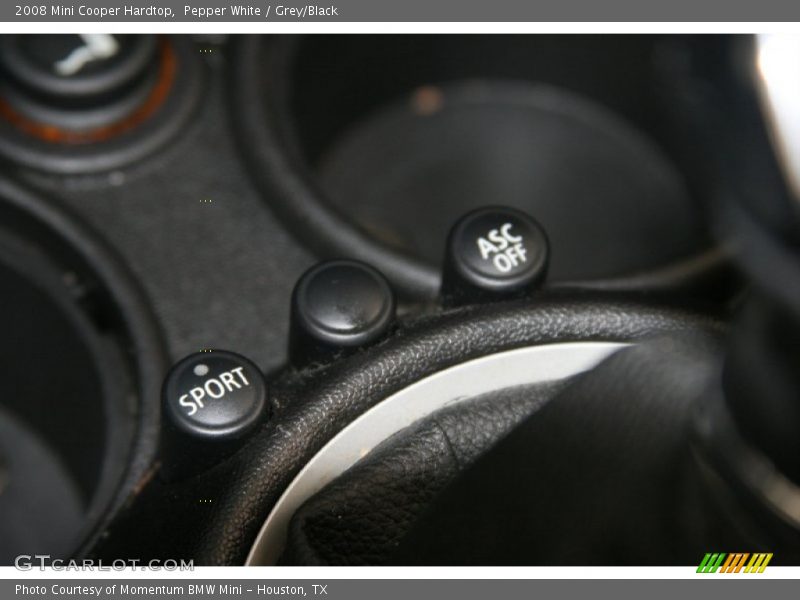 Pepper White / Grey/Black 2008 Mini Cooper Hardtop