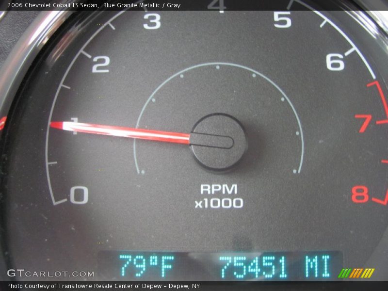 Blue Granite Metallic / Gray 2006 Chevrolet Cobalt LS Sedan
