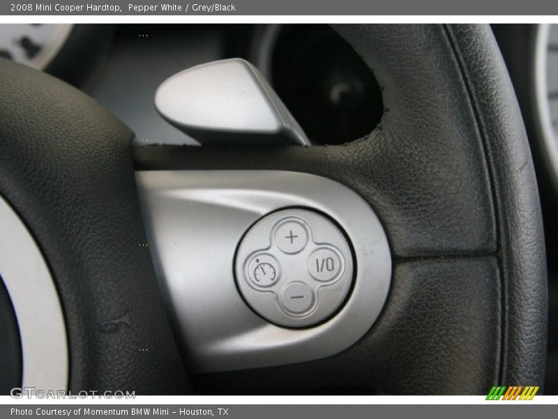 Pepper White / Grey/Black 2008 Mini Cooper Hardtop