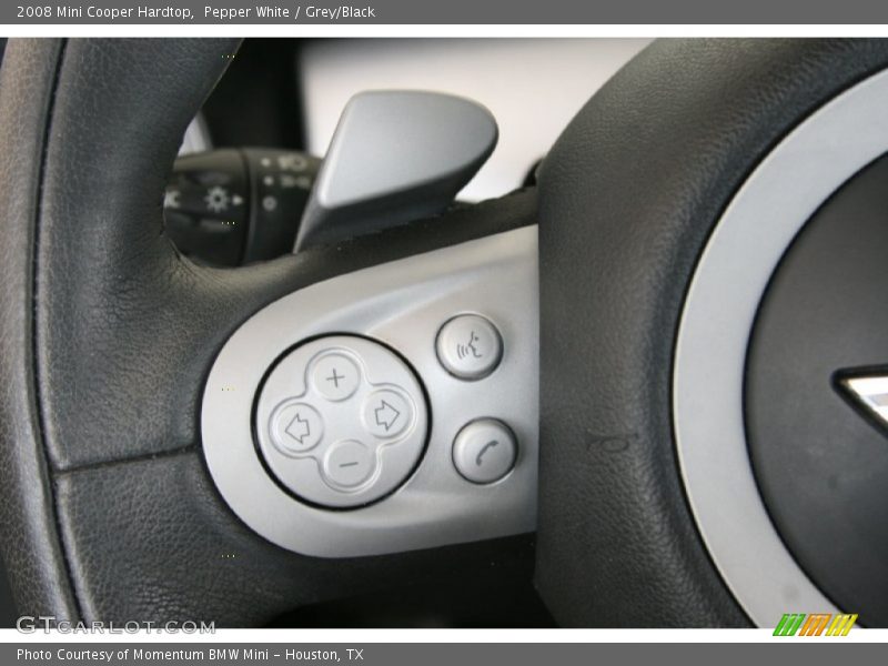 Pepper White / Grey/Black 2008 Mini Cooper Hardtop