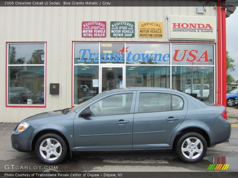 Blue Granite Metallic / Gray 2006 Chevrolet Cobalt LS Sedan