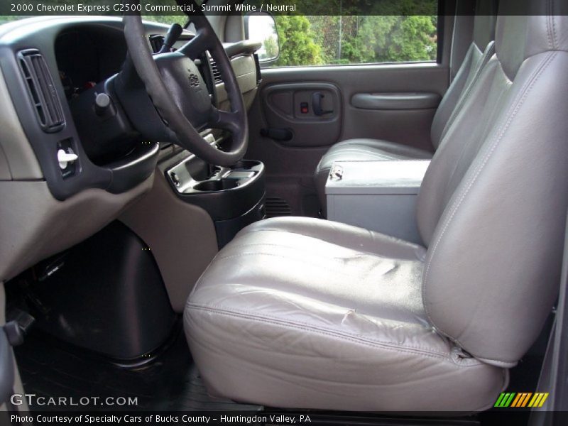 Summit White / Neutral 2000 Chevrolet Express G2500 Commercial