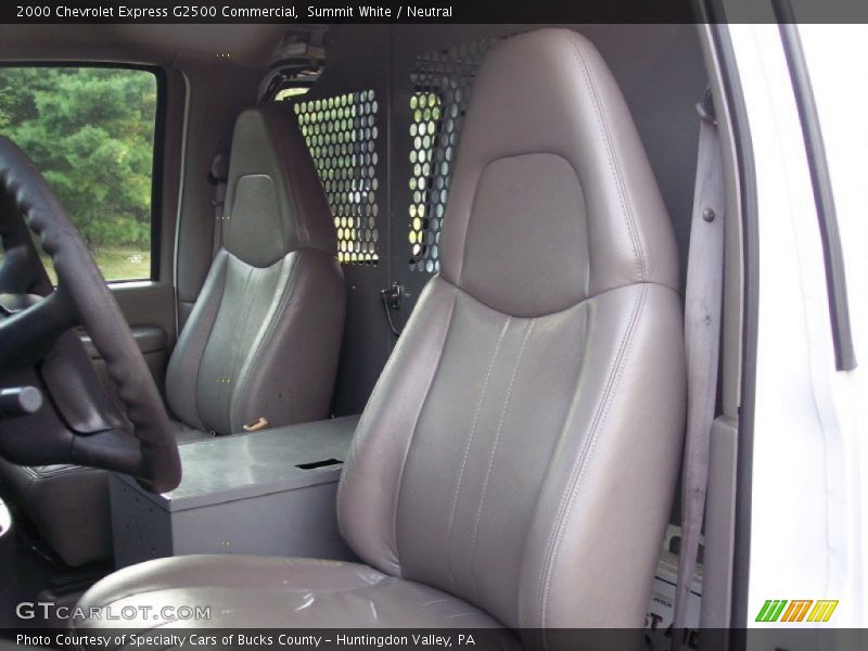 Summit White / Neutral 2000 Chevrolet Express G2500 Commercial