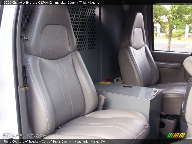 Summit White / Neutral 2000 Chevrolet Express G2500 Commercial