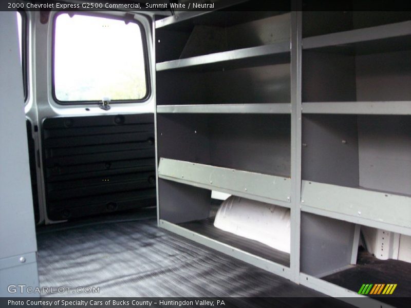 Summit White / Neutral 2000 Chevrolet Express G2500 Commercial