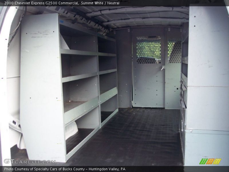 Summit White / Neutral 2000 Chevrolet Express G2500 Commercial