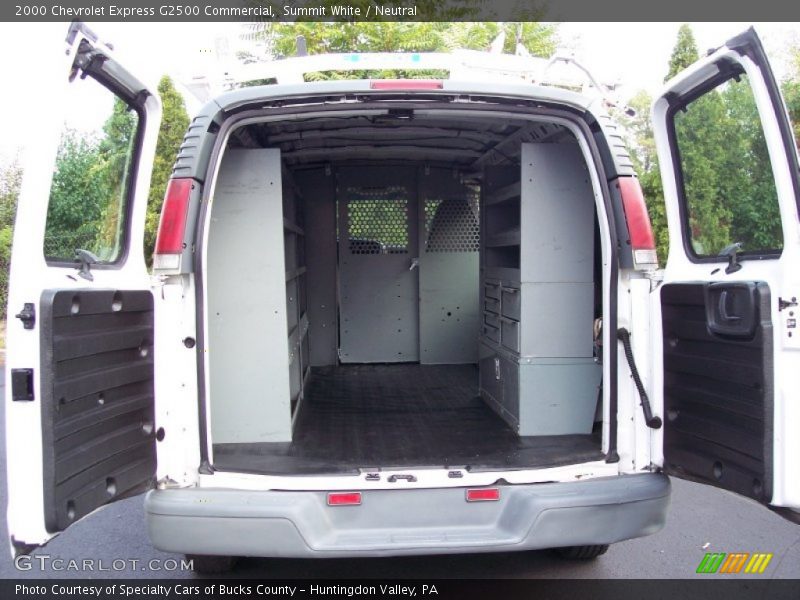 Summit White / Neutral 2000 Chevrolet Express G2500 Commercial