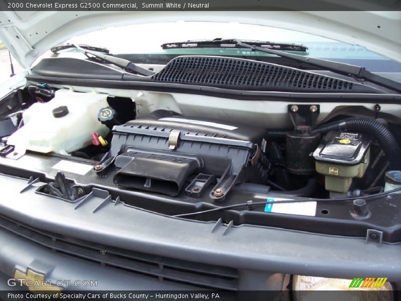 Summit White / Neutral 2000 Chevrolet Express G2500 Commercial