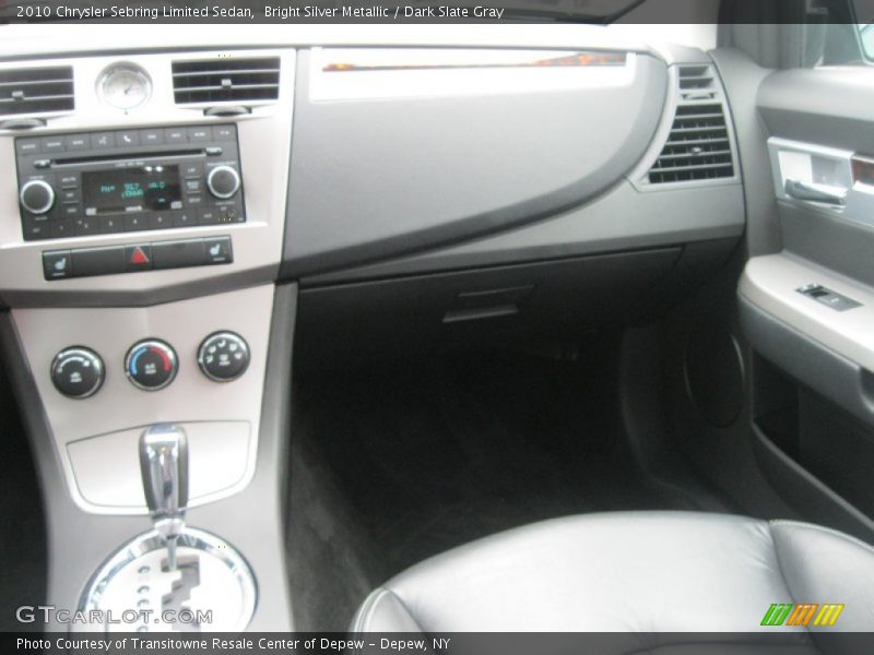 Bright Silver Metallic / Dark Slate Gray 2010 Chrysler Sebring Limited Sedan