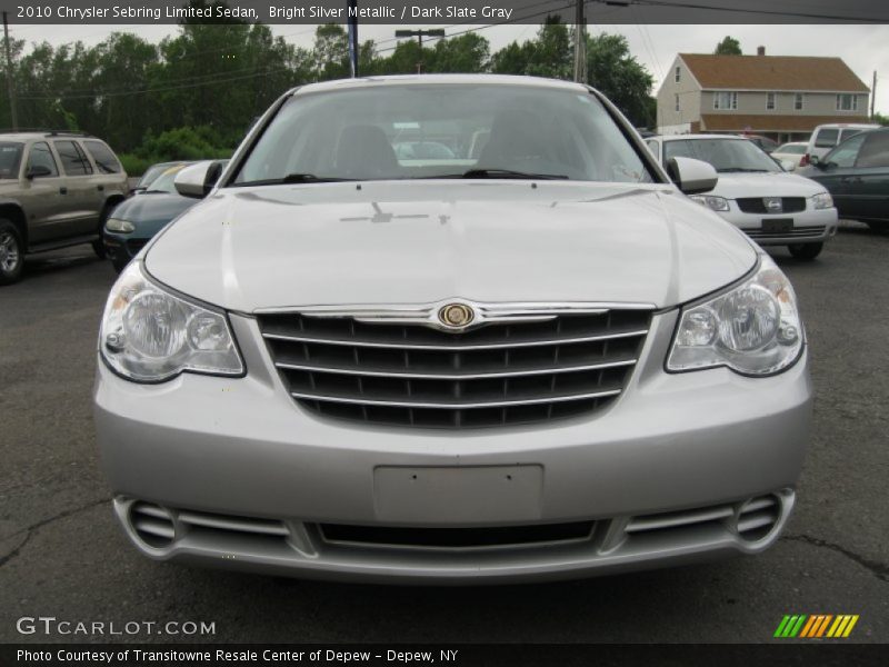 Bright Silver Metallic / Dark Slate Gray 2010 Chrysler Sebring Limited Sedan