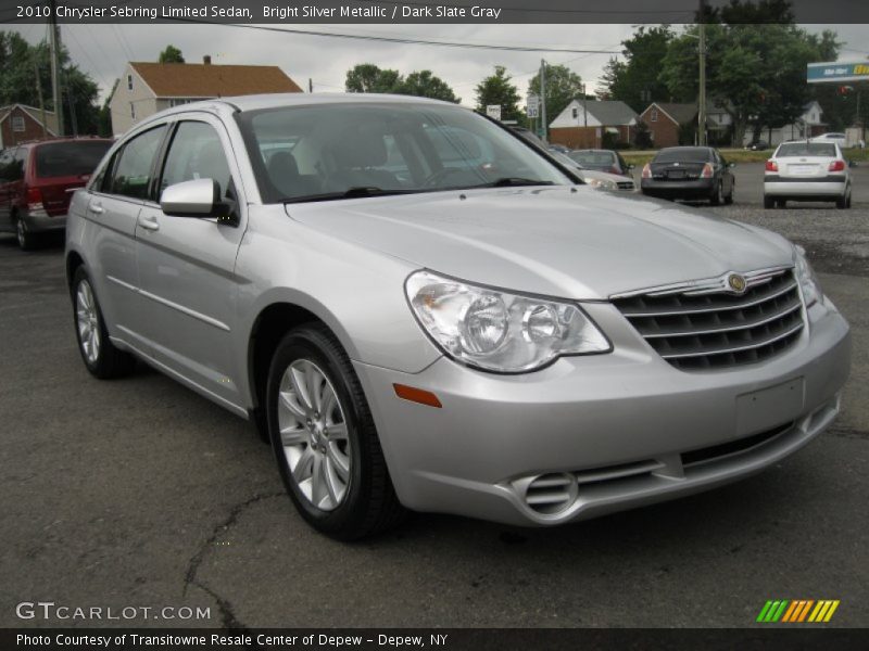 Bright Silver Metallic / Dark Slate Gray 2010 Chrysler Sebring Limited Sedan