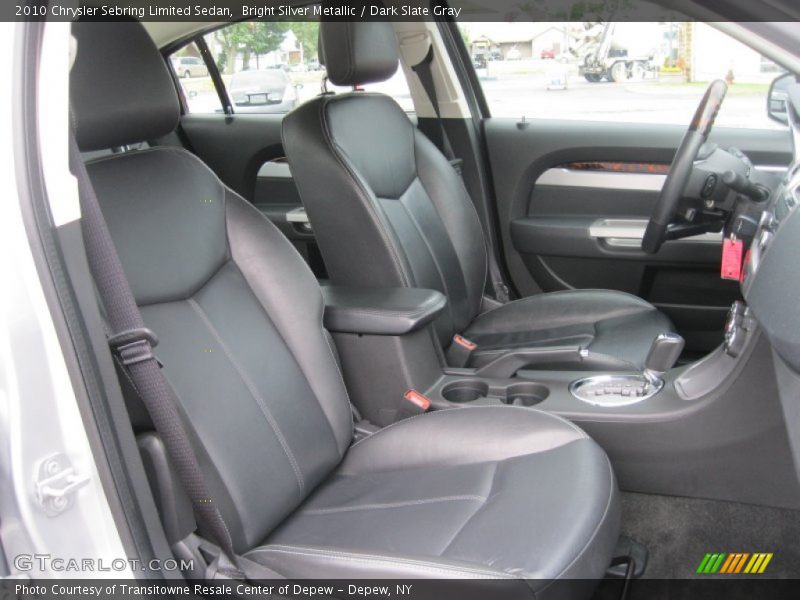 Bright Silver Metallic / Dark Slate Gray 2010 Chrysler Sebring Limited Sedan