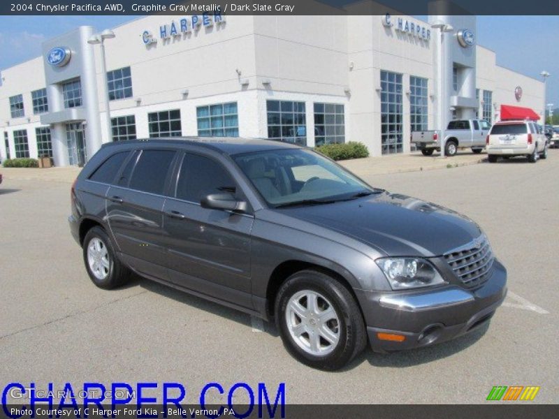 Graphite Gray Metallic / Dark Slate Gray 2004 Chrysler Pacifica AWD