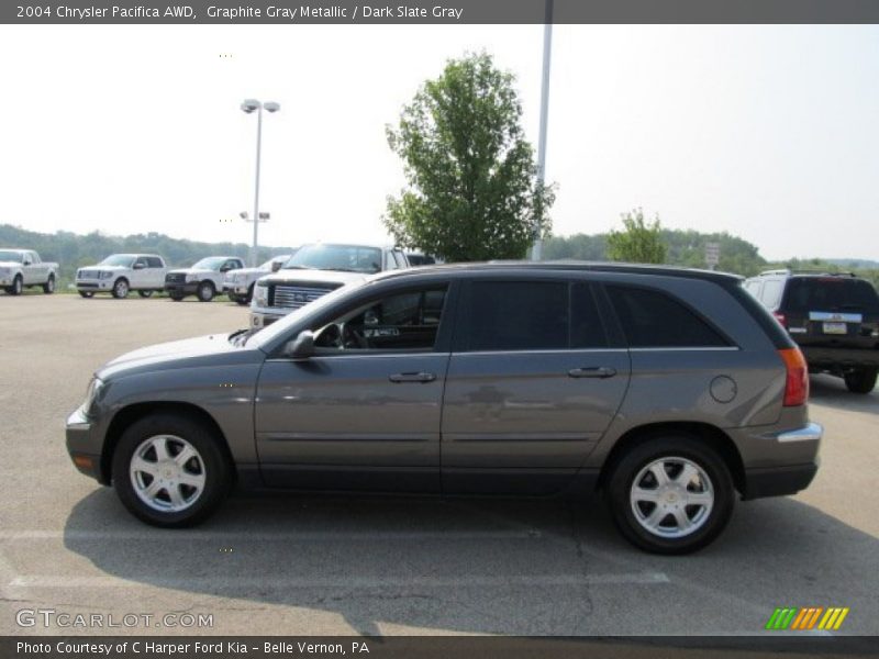 Graphite Gray Metallic / Dark Slate Gray 2004 Chrysler Pacifica AWD