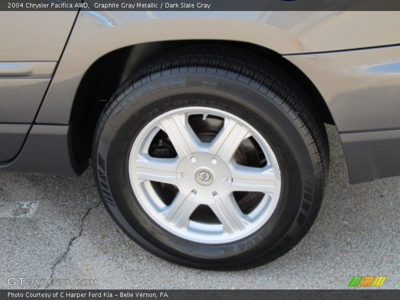 Graphite Gray Metallic / Dark Slate Gray 2004 Chrysler Pacifica AWD
