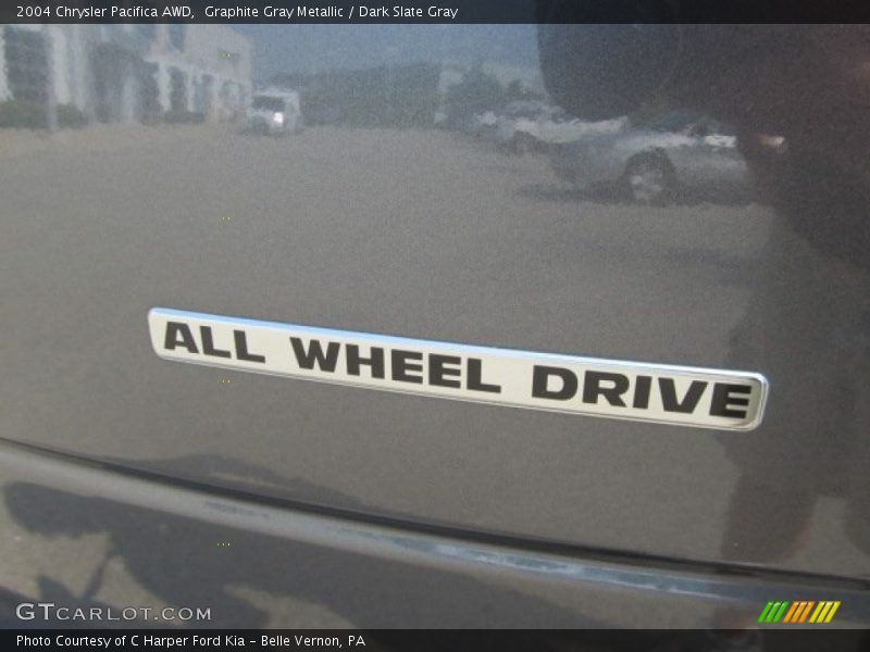 Graphite Gray Metallic / Dark Slate Gray 2004 Chrysler Pacifica AWD