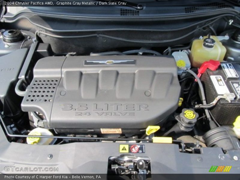 Graphite Gray Metallic / Dark Slate Gray 2004 Chrysler Pacifica AWD